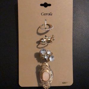 Carole size 7 fashion rings